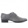 Buty casual damskie 691 bufo szary