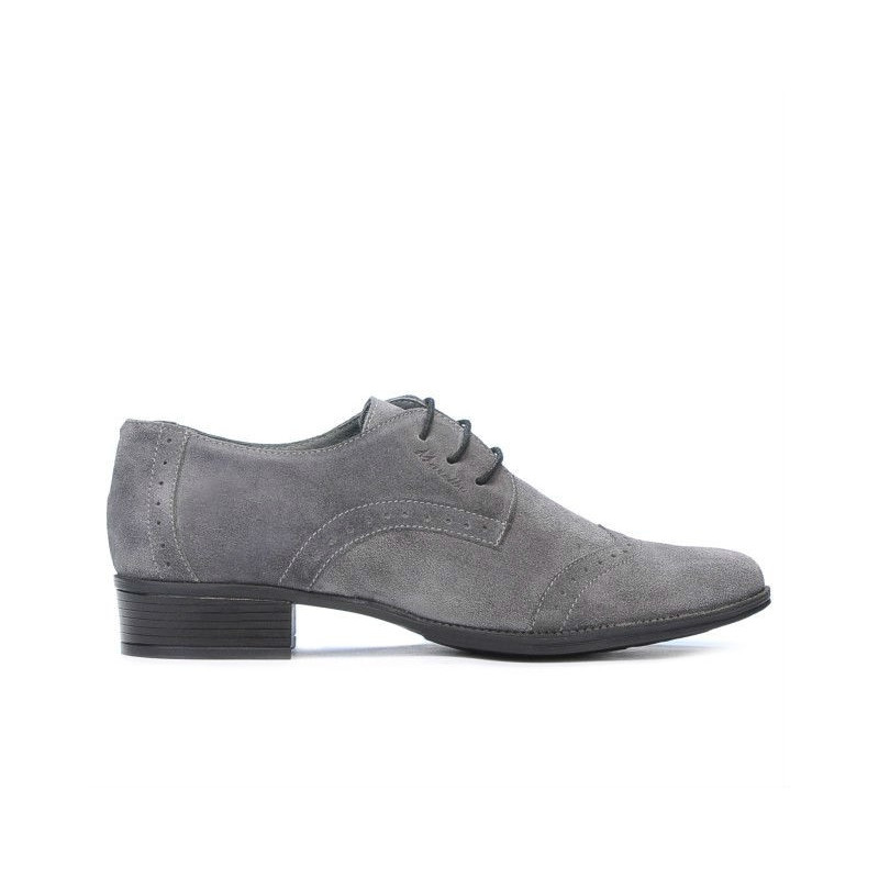 Buty casual damskie 691 bufo szary