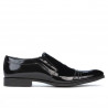 Eleganckie buty męskie 796 lakier czarny