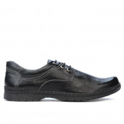 Casualowe / eleganckie buty męskie 752 biz czarne