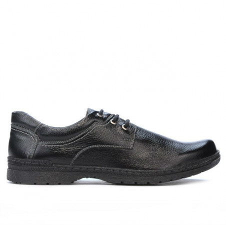 Casualowe / eleganckie buty męskie 752 biz czarne