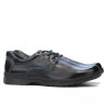 Casualowe / eleganckie buty męskie 752 biz czarne