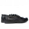Casualowe / eleganckie buty męskie 752 biz czarne