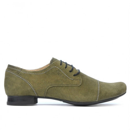 Damskie buty casualowe 180 khaki welur