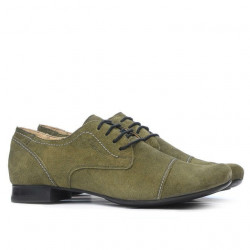 Damskie buty casualowe 180 khaki welur