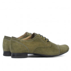 Damskie buty casualowe 180 khaki welur