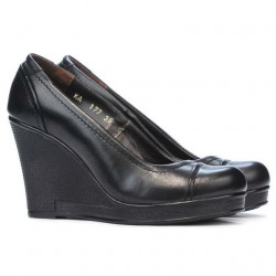 Buty casual damskie 177 czarne