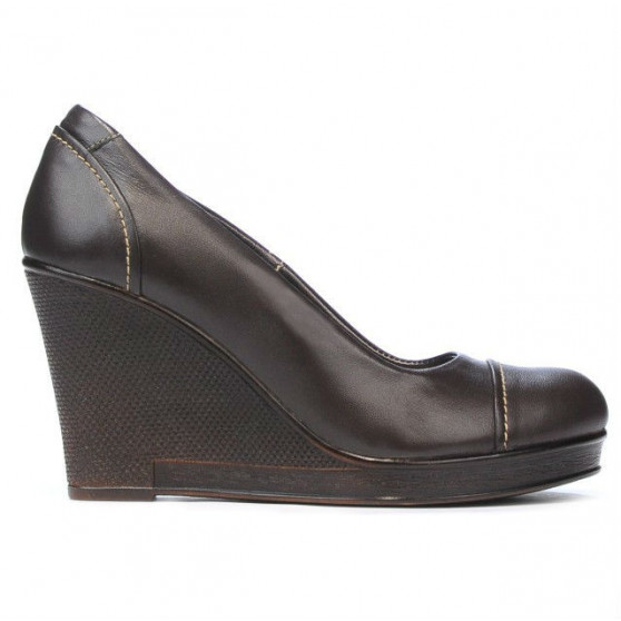 Damskie buty casual 177 kawa
