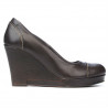Damskie buty casual 177 kawa