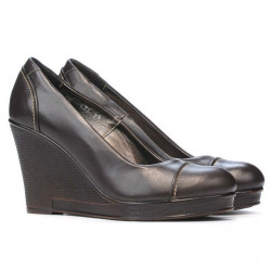 Damskie buty casual 177 kawa