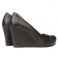 Damskie buty casual 177 kawa