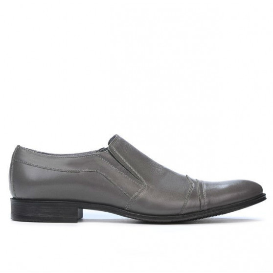 Eleganckie buty męskie 796 szary