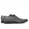 Eleganckie buty męskie 796 szary