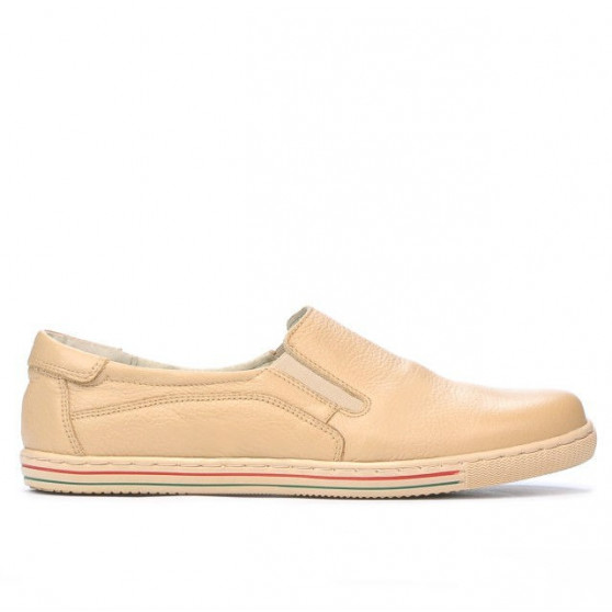 Damskie buty casual 624 beżowe