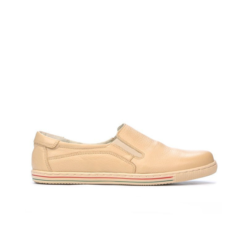 Damskie buty casual 624 beżowe