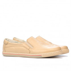 Damskie buty casual 624 beżowe