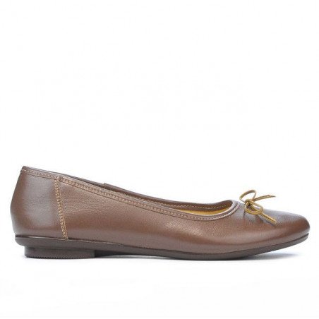 Baleriny damskie 184 cappuccino