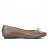 Baleriny damskie 184 cappuccino