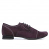 Damskie buty casual 180 fioletowy welur