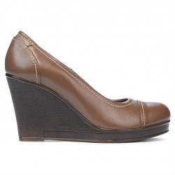 Damskie buty casual 177 cappuccino