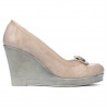 Damskie buty casual 178 piaskowy kombinowany