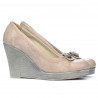 Damskie buty casual 178 piaskowy kombinowany