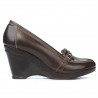 Damskie buty casual 173 kawa