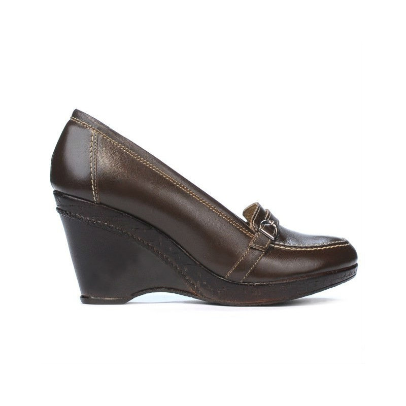 Damskie buty casual 173 kawa