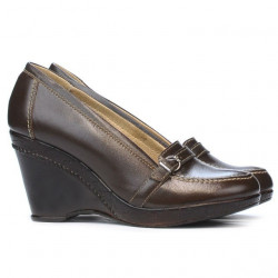 Damskie buty casual 173 kawa