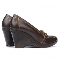 Damskie buty casual 173 kawa