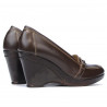 Damskie buty casual 173 kawa