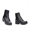 Damskie botki 3314 czarne