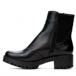 Damskie botki 3314 czarne