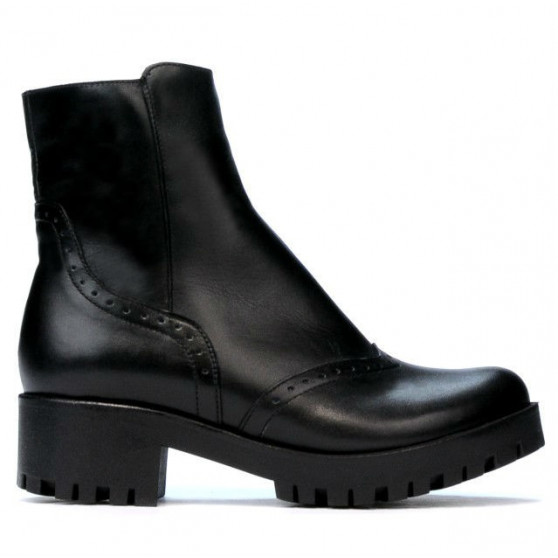 Damskie botki 3314 czarne