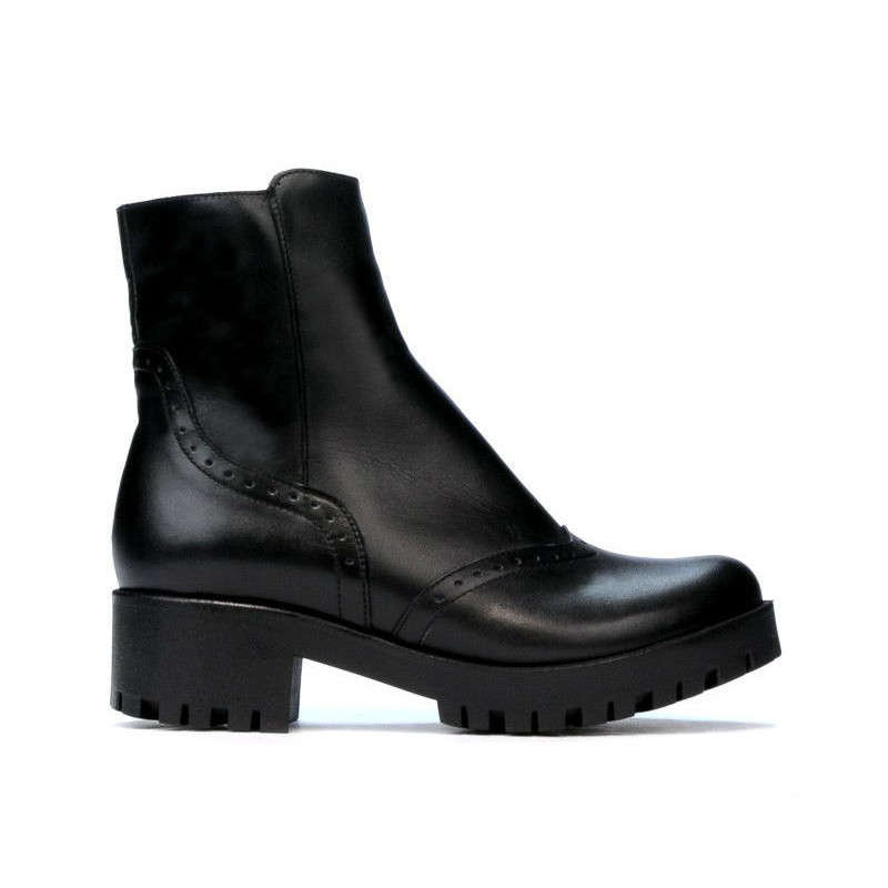Damskie botki 3314 czarne