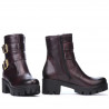 Buty damskie 3312 bordo
