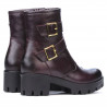 Buty damskie 3312 bordo