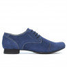 Damskie buty casual 180 indigo welur