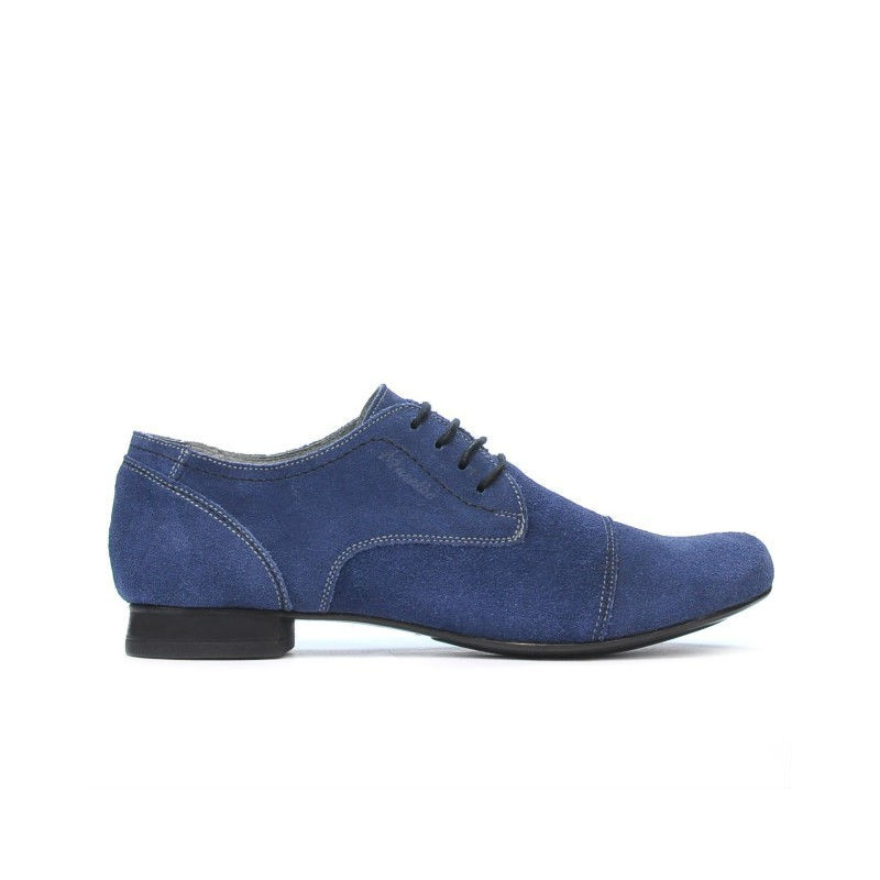 Damskie buty casual 180 indigo welur