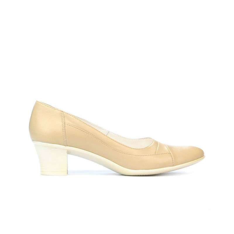 Damskie buty casual / eleganckie 192 beżowe