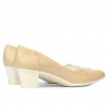 Damskie buty casual / eleganckie 192 beżowe