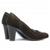 Eleganckie buty damskie 1205 kawa antylopa