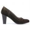 Eleganckie buty damskie 1205 kawa antylopa