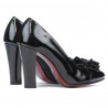 Eleganckie buty damskie 1226 lakierowane czarne