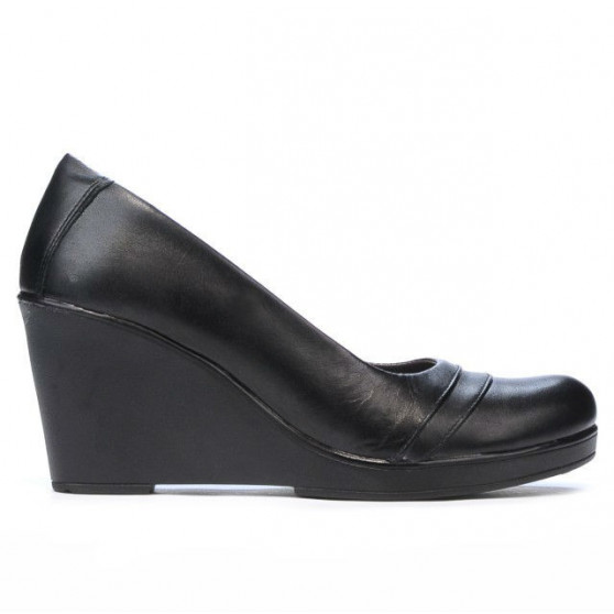Damskie buty casual 647 czarne