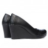 Damskie buty casual 647 czarne