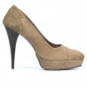 Eleganckie buty damskie 1082 piasek