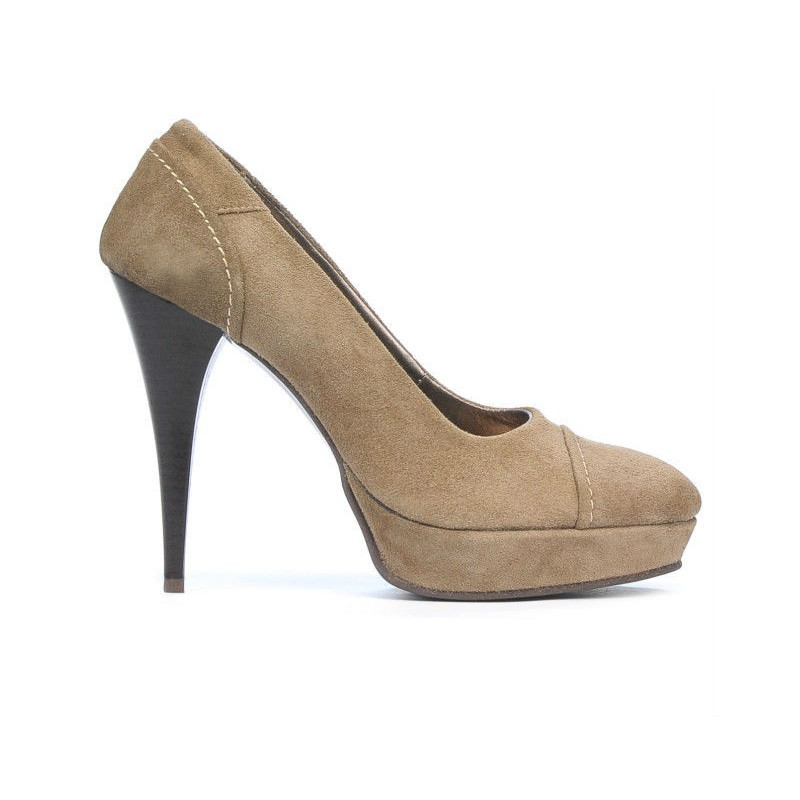 Eleganckie buty damskie 1082 piasek