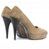Eleganckie buty damskie 1082 piasek
