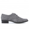 Buty damskie 691 szare welur